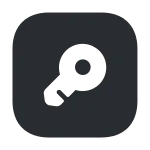 Key Square SVG Icon